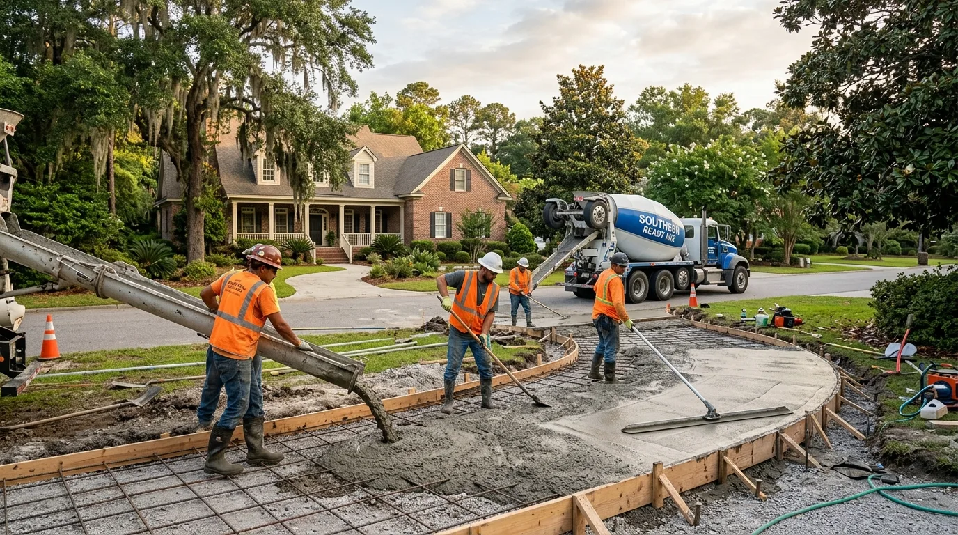 Best Time of Year for Concrete Work in Katy, TX